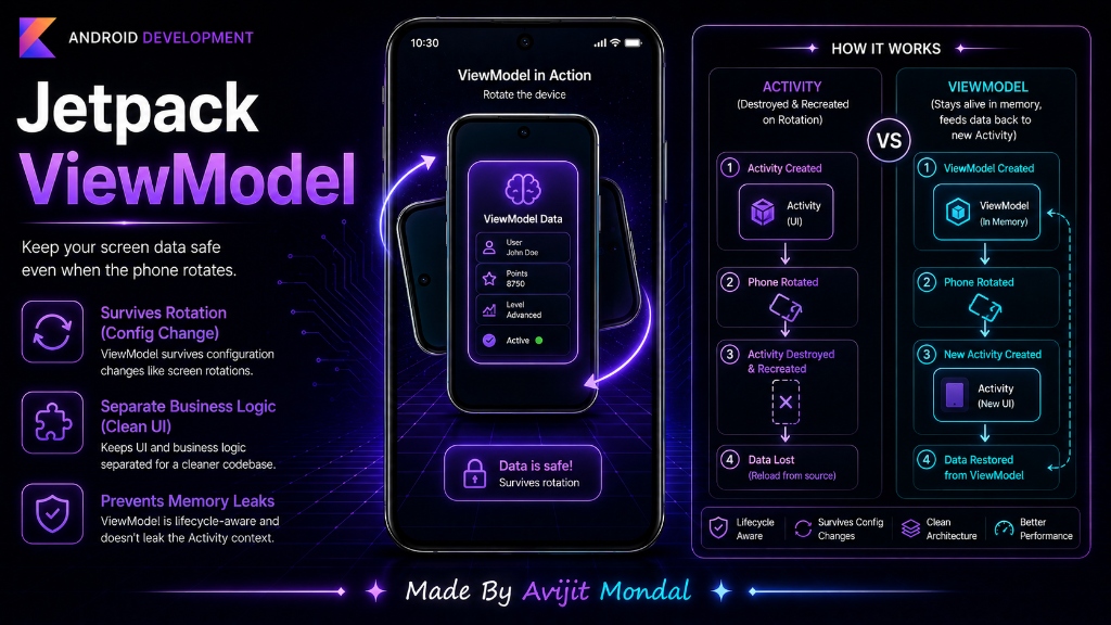 Understanding Android Jetpack ViewModel
