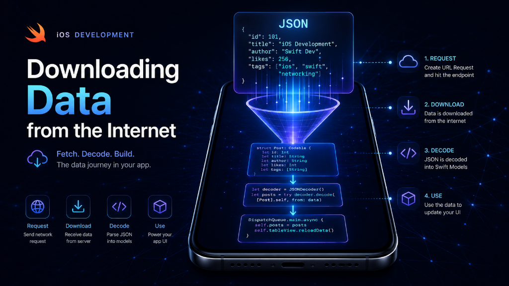 How to Download Data from the Internet in iOS (URLSession & Codable)