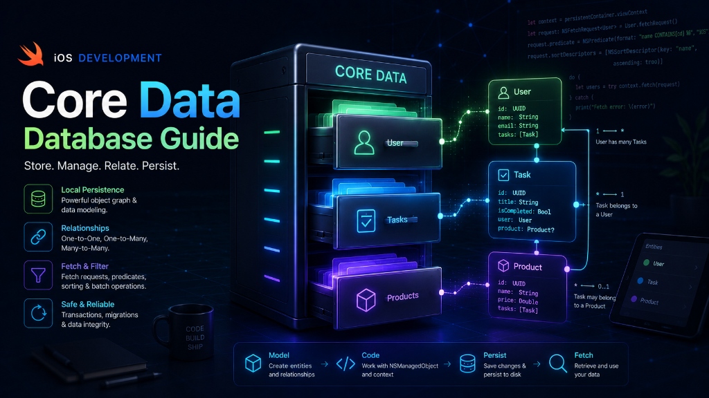 Introduction to Core Data: Build a Local Database in iOS