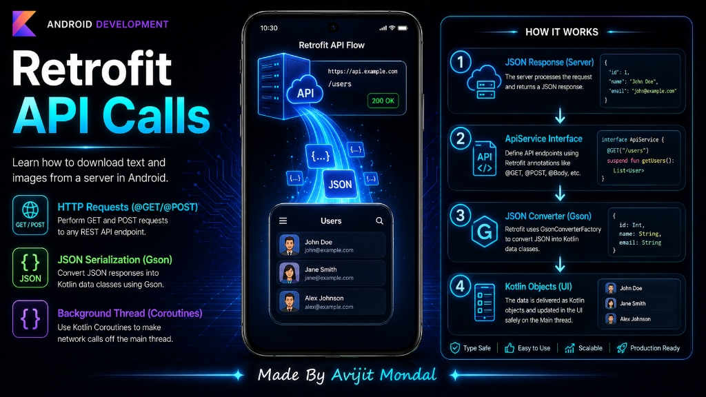 How to Make Network Calls with Retrofit in Android