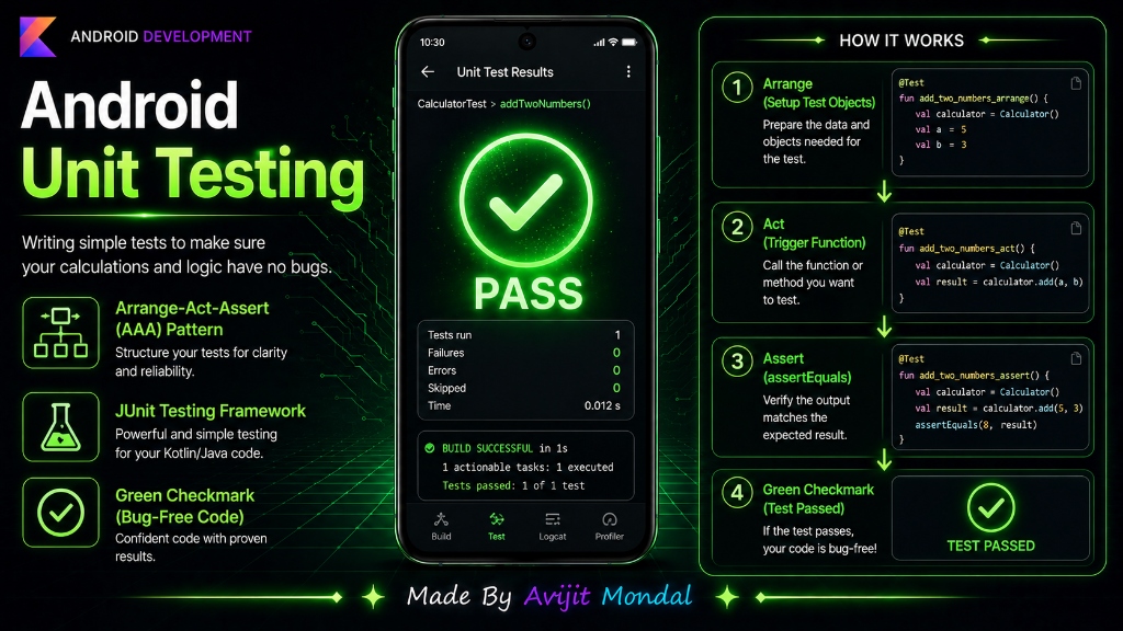 How to Test Your Android Code (Unit Testing Basics)